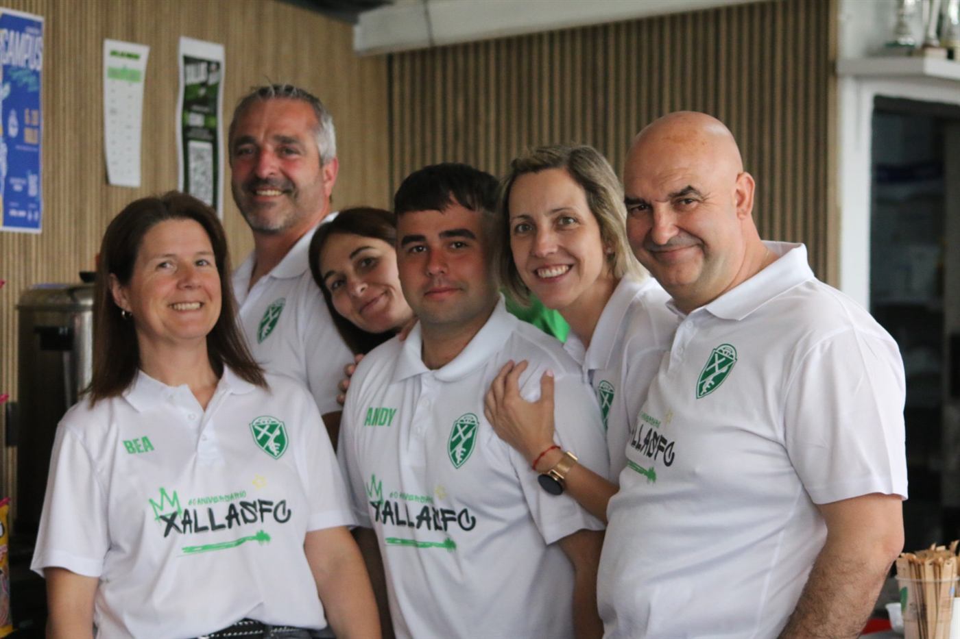 Equipo de traballo da Xallas Cup 2026