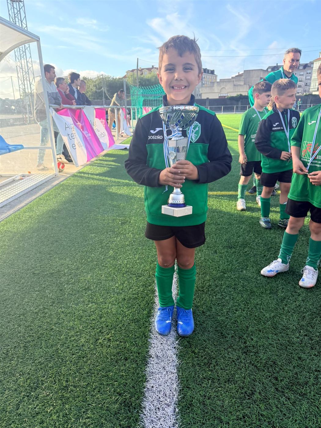 Celebración final na Xallas Cup 2026