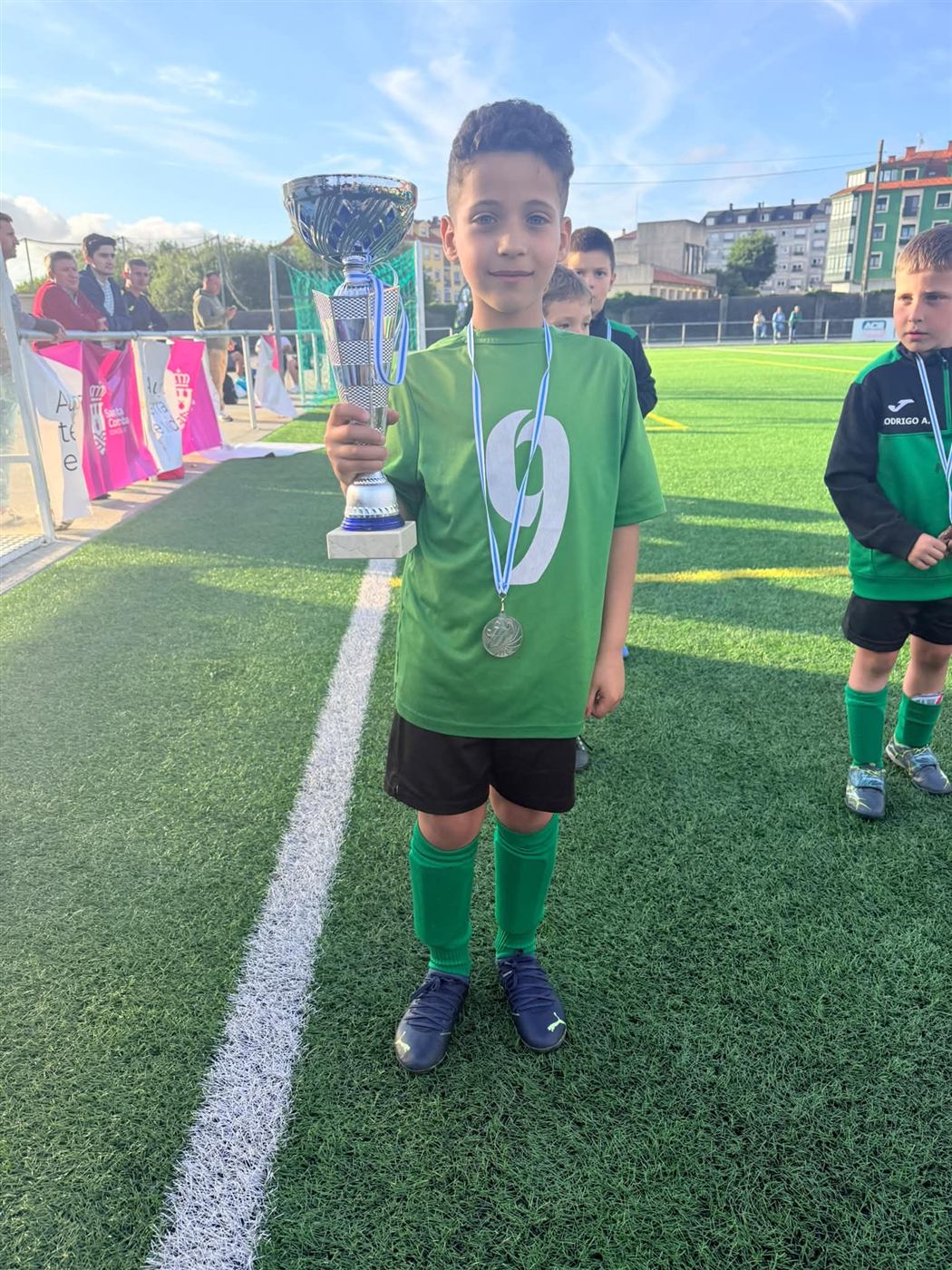 Celebración final na Xallas Cup 2026