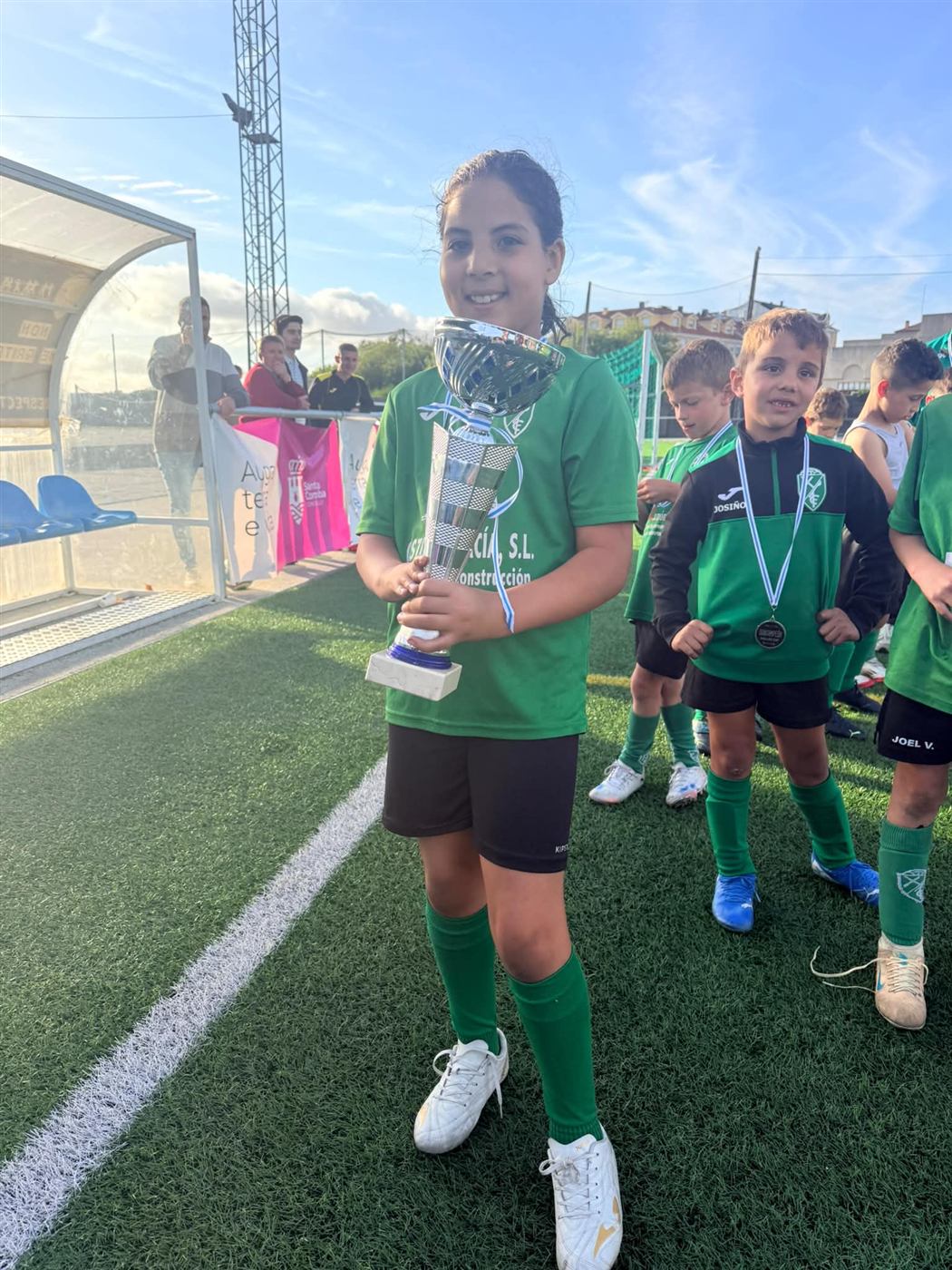 Celebración final na Xallas Cup 2026