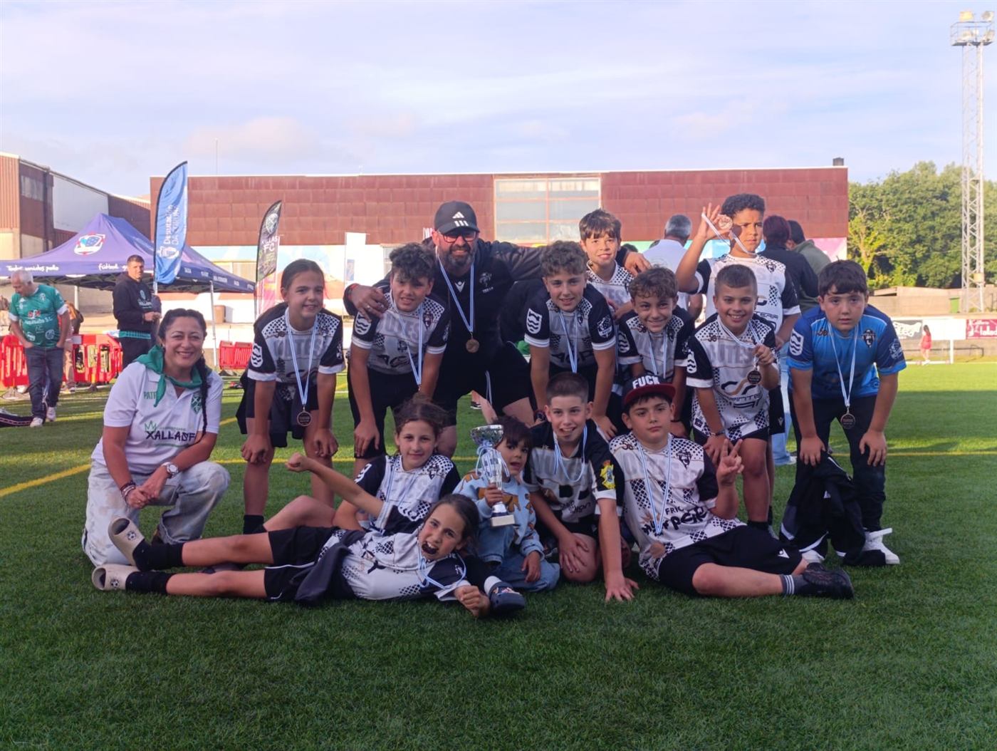 Celebración final na Xallas Cup 2026