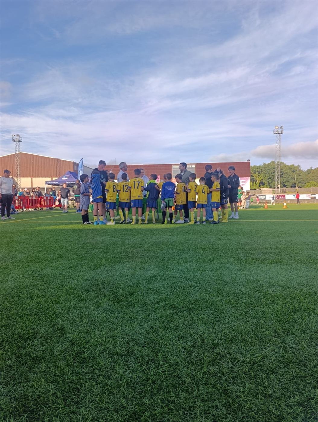 Celebración final na Xallas Cup 2026