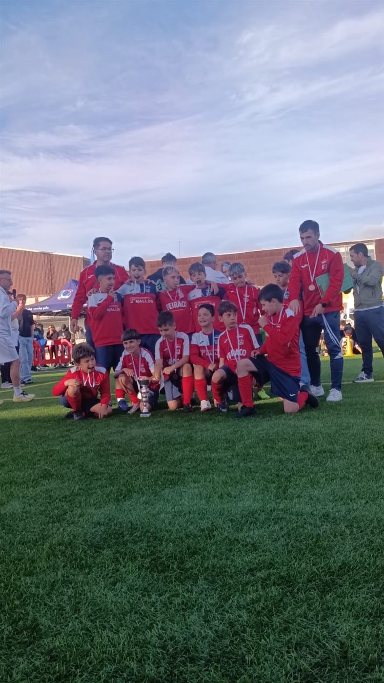Celebración final na Xallas Cup 2026