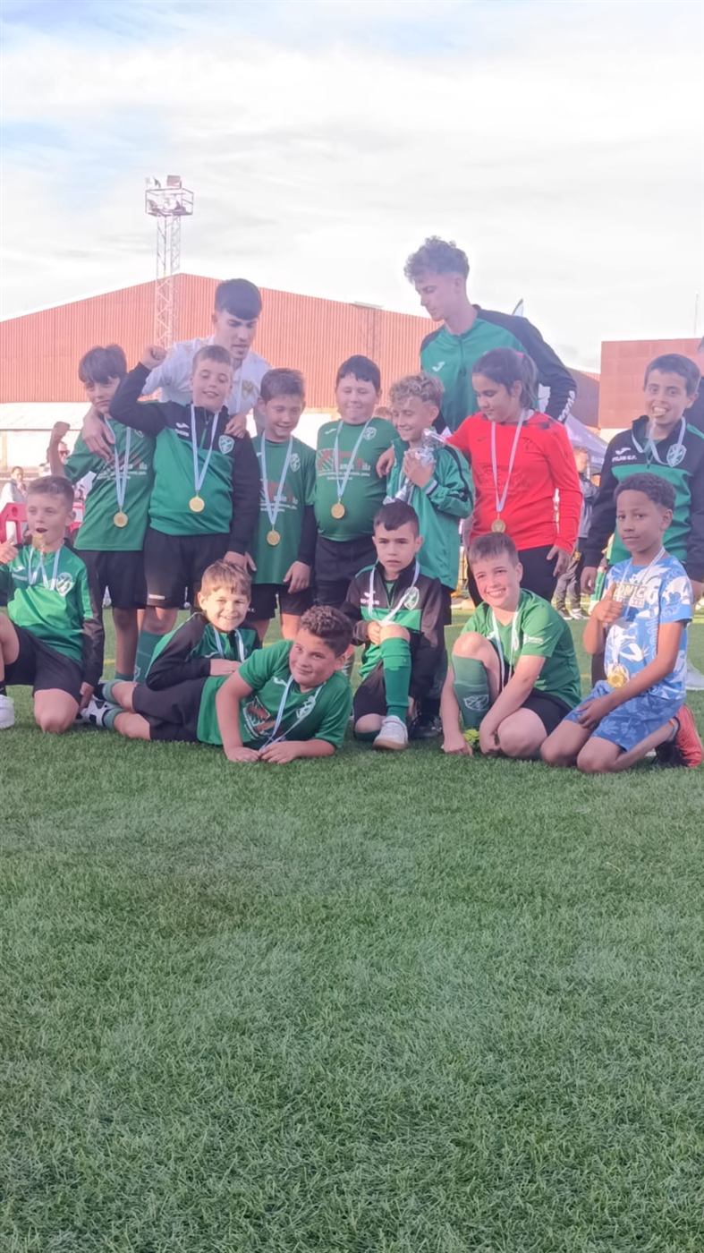 Celebración final na Xallas Cup 2026