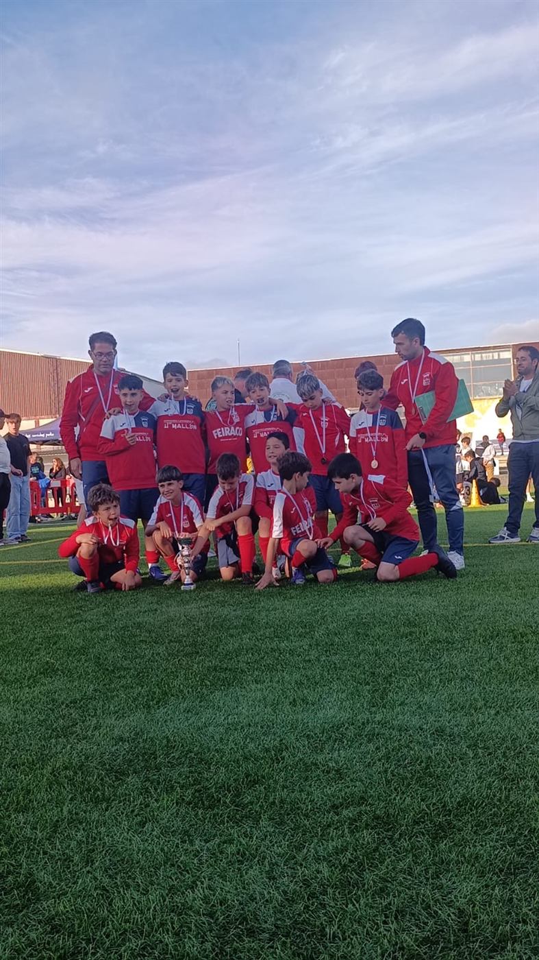 Celebración final na Xallas Cup 2026