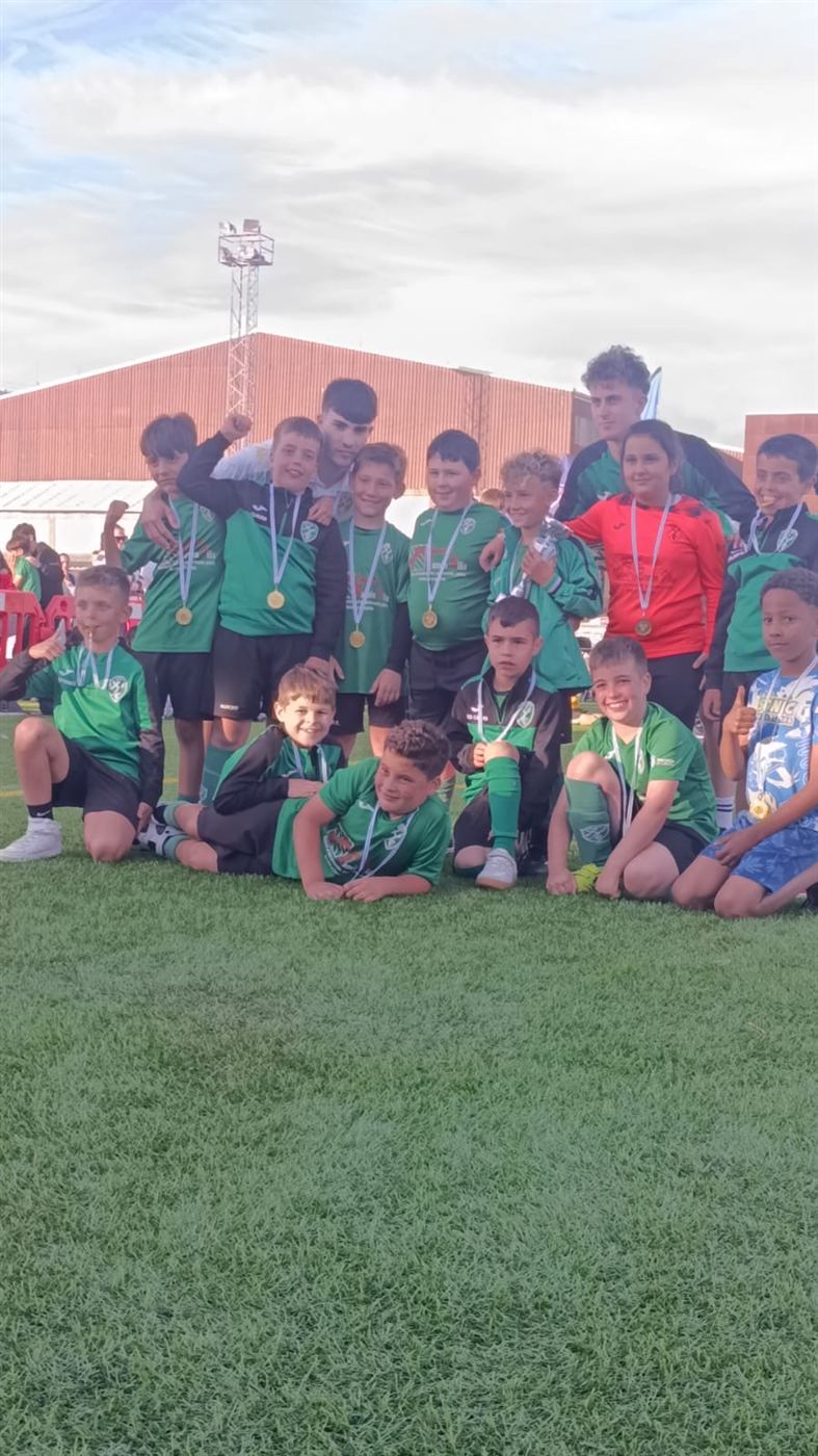 Celebración final na Xallas Cup 2026