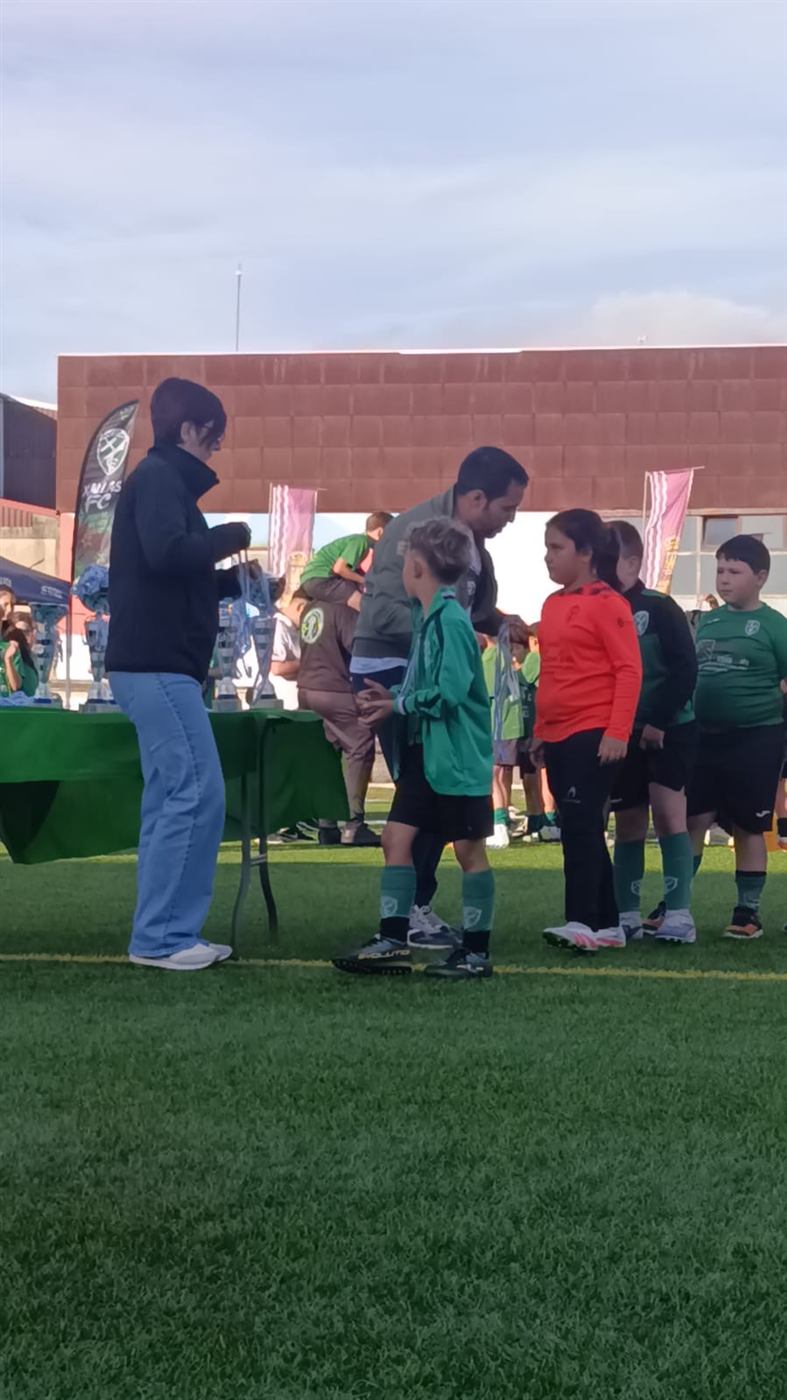 Celebración final na Xallas Cup 2026