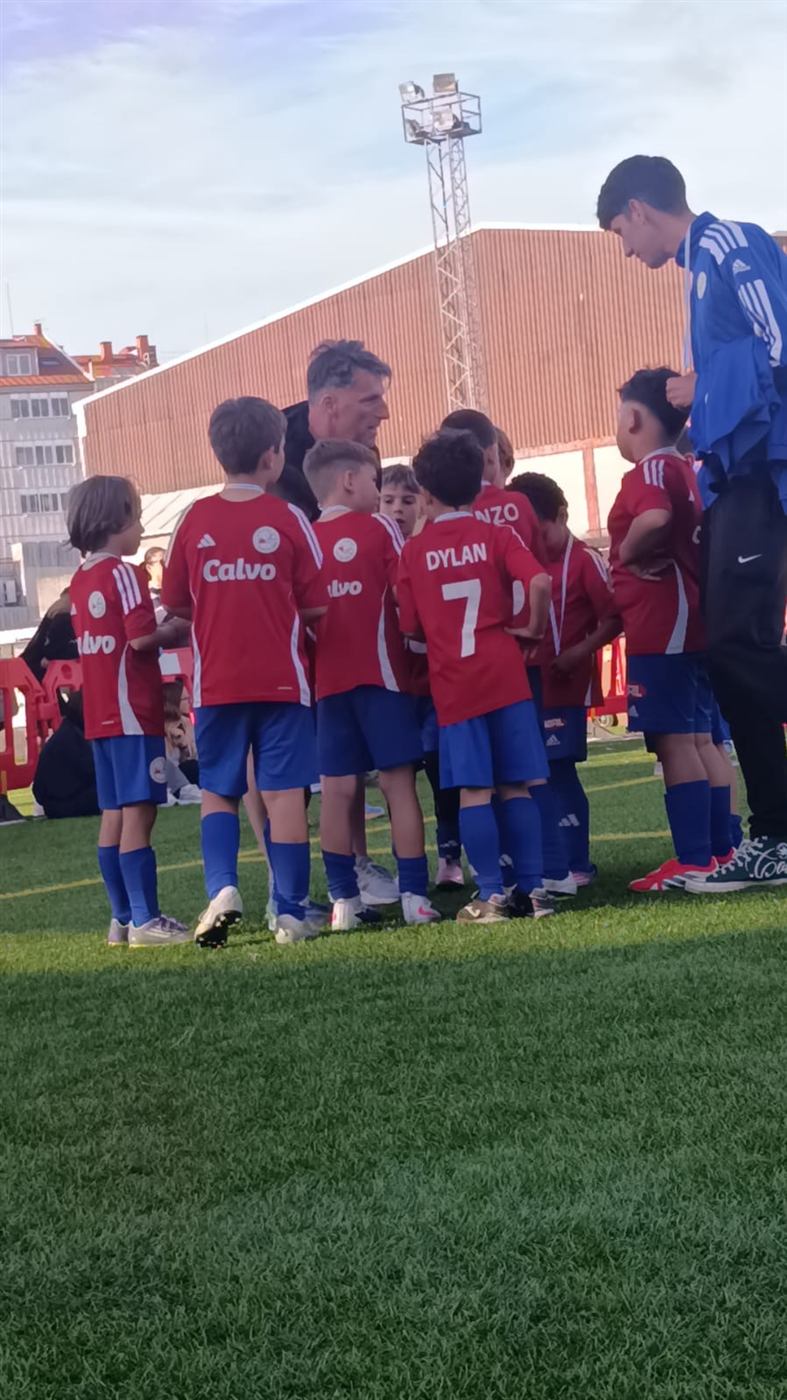 Celebración final na Xallas Cup 2026