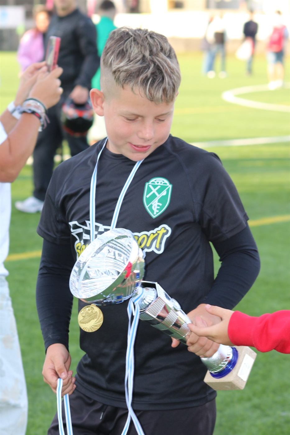 Celebración final na Xallas Cup 2026
