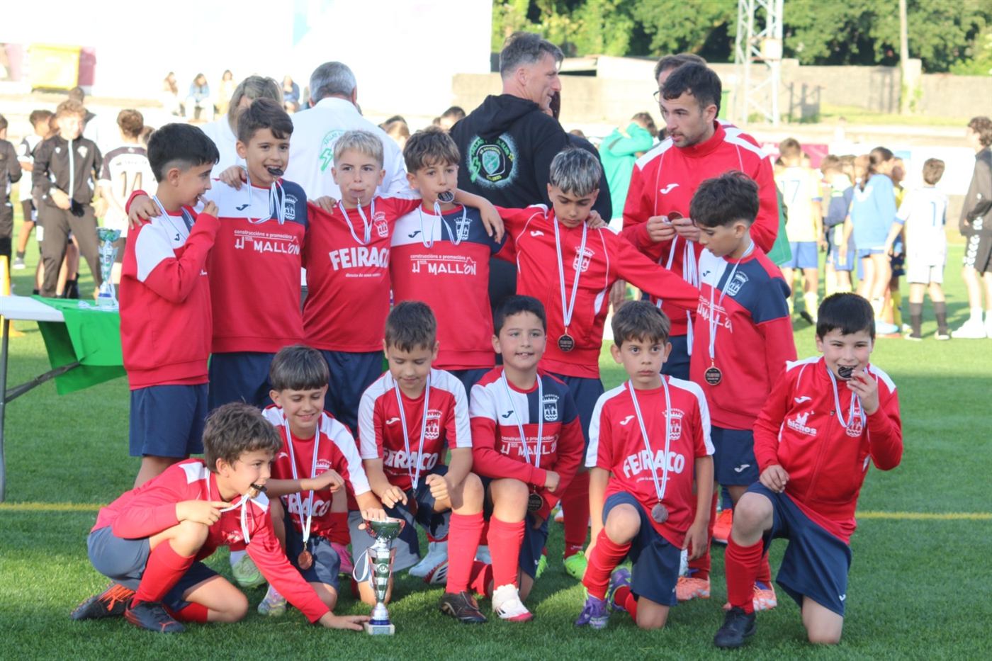 Celebración final na Xallas Cup 2026
