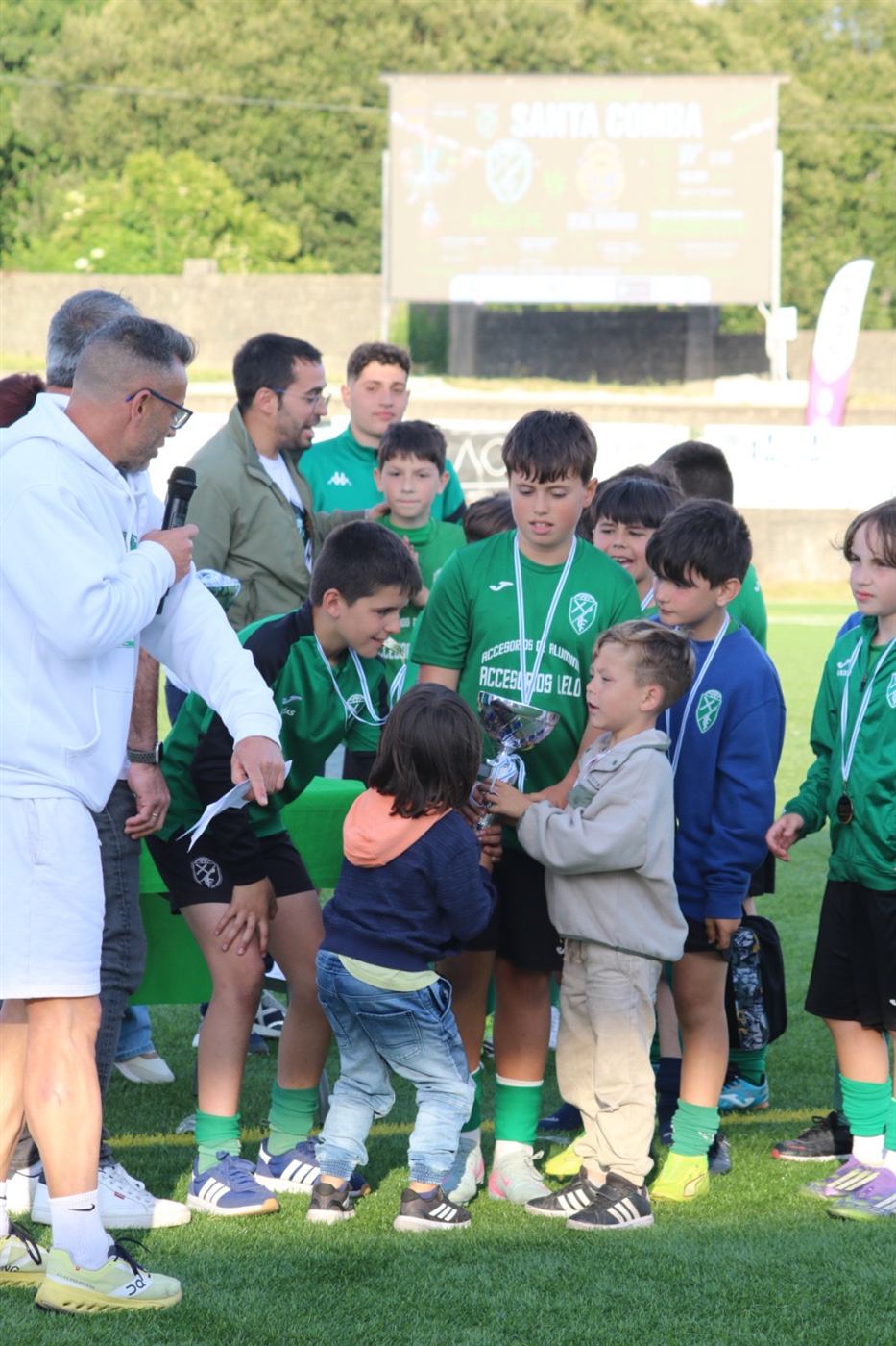 Celebración final na Xallas Cup 2026