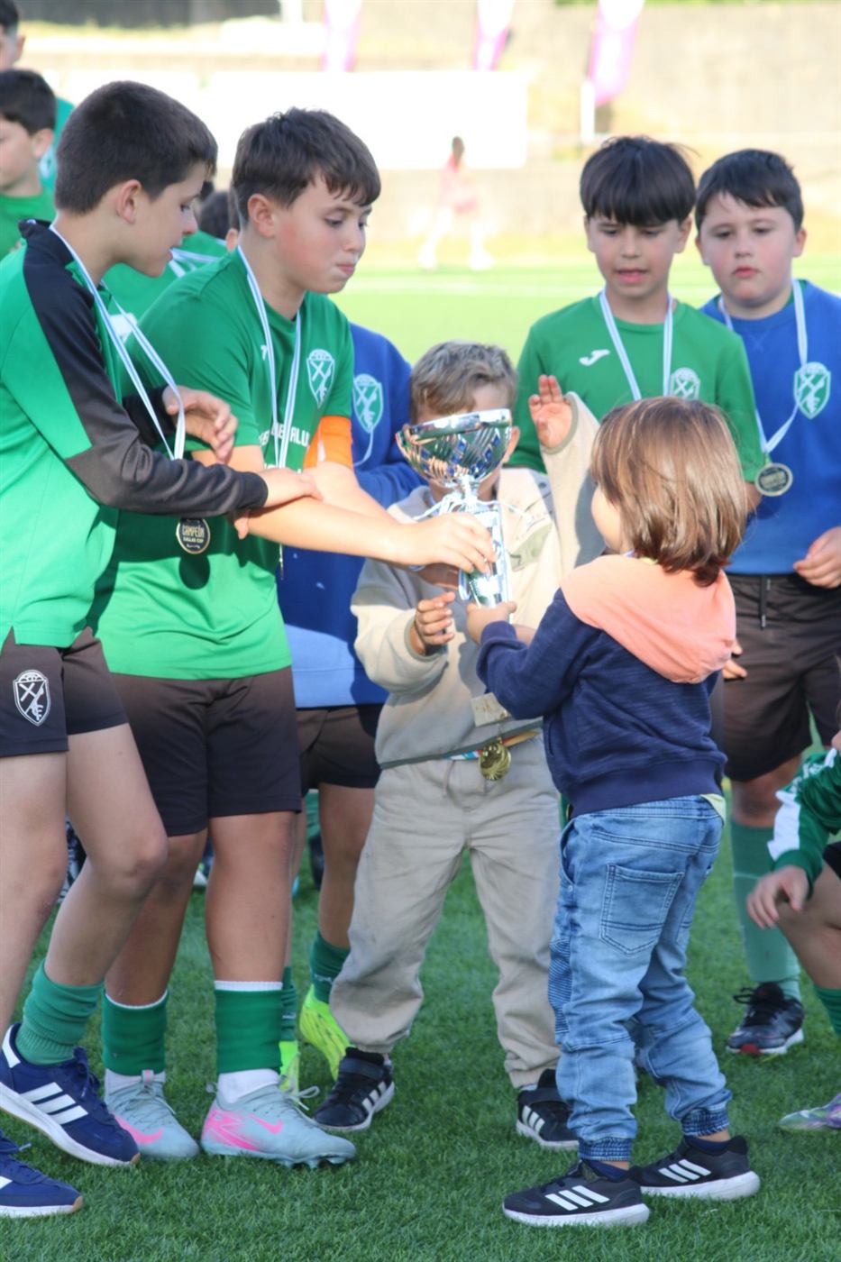 Celebración final na Xallas Cup 2026