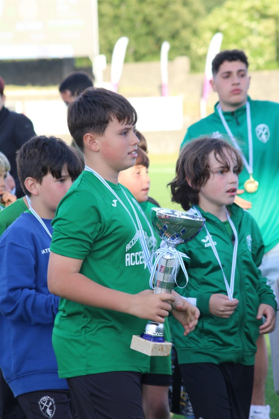 Celebración final na Xallas Cup 2026