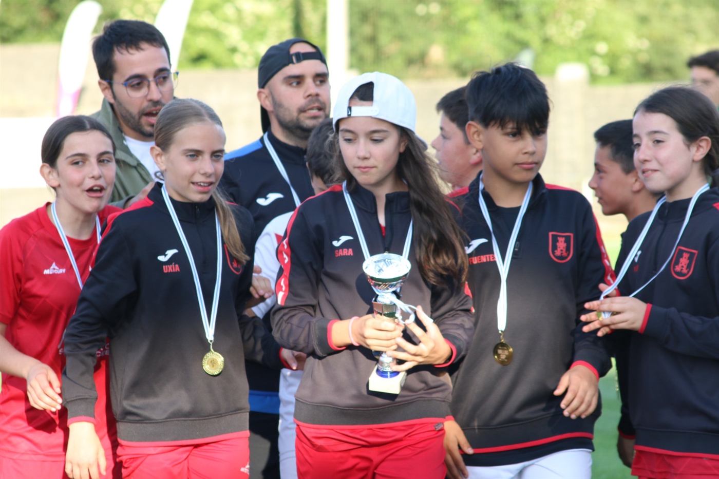 Celebración final na Xallas Cup 2026