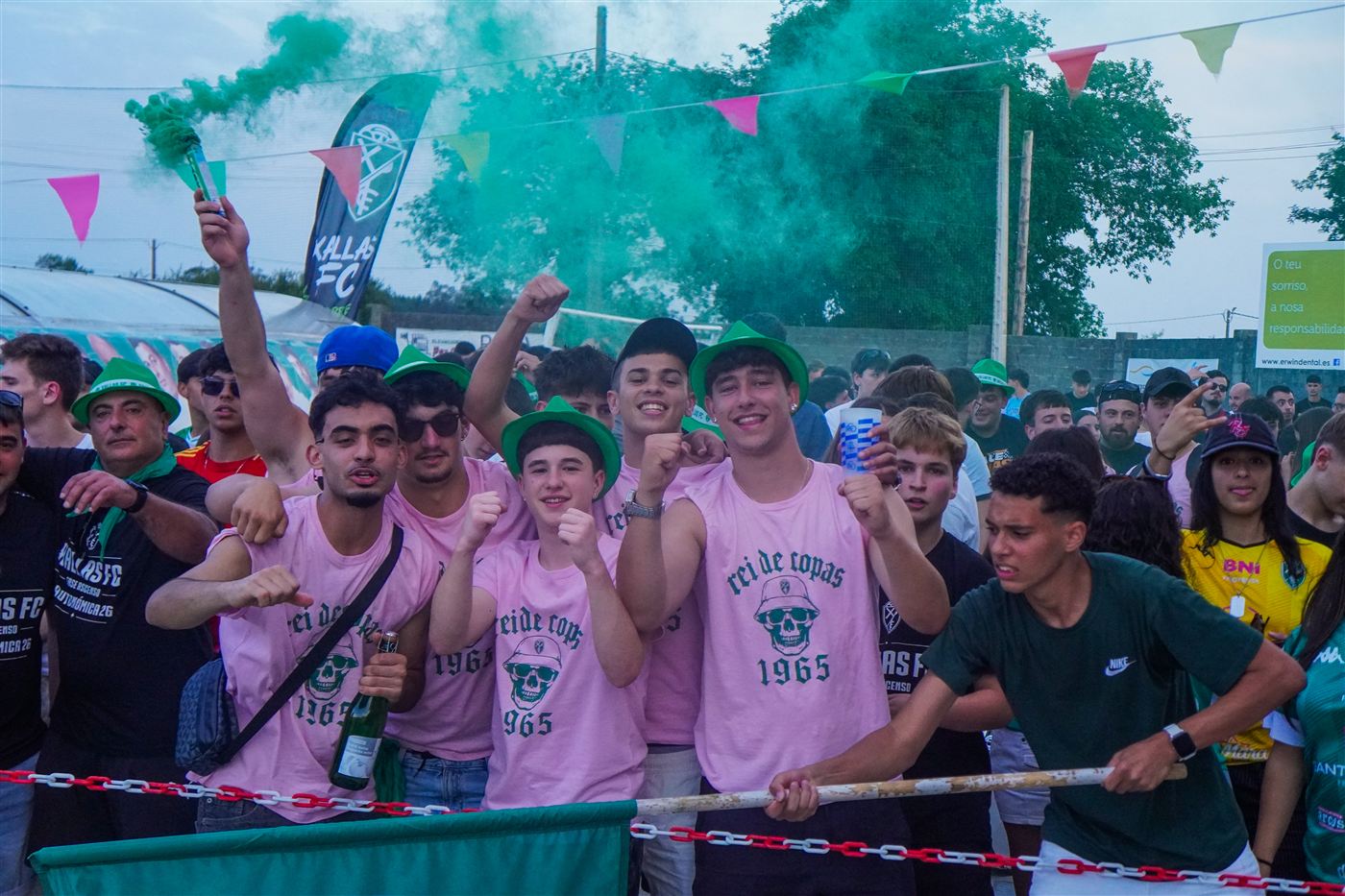 Ascenso do Xallas FC - foto de Kaatya