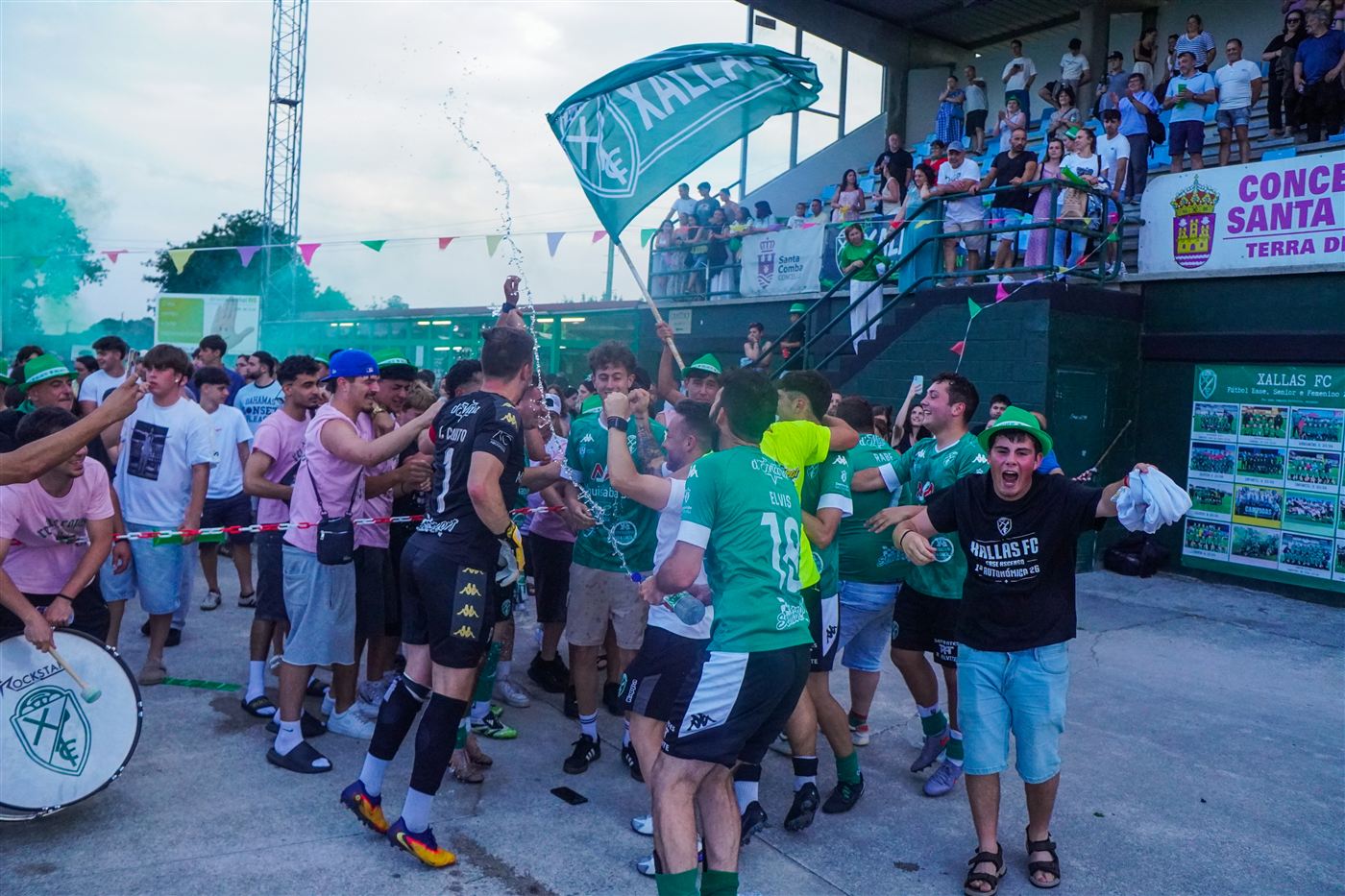 Ascenso do Xallas FC - foto de Kaatya