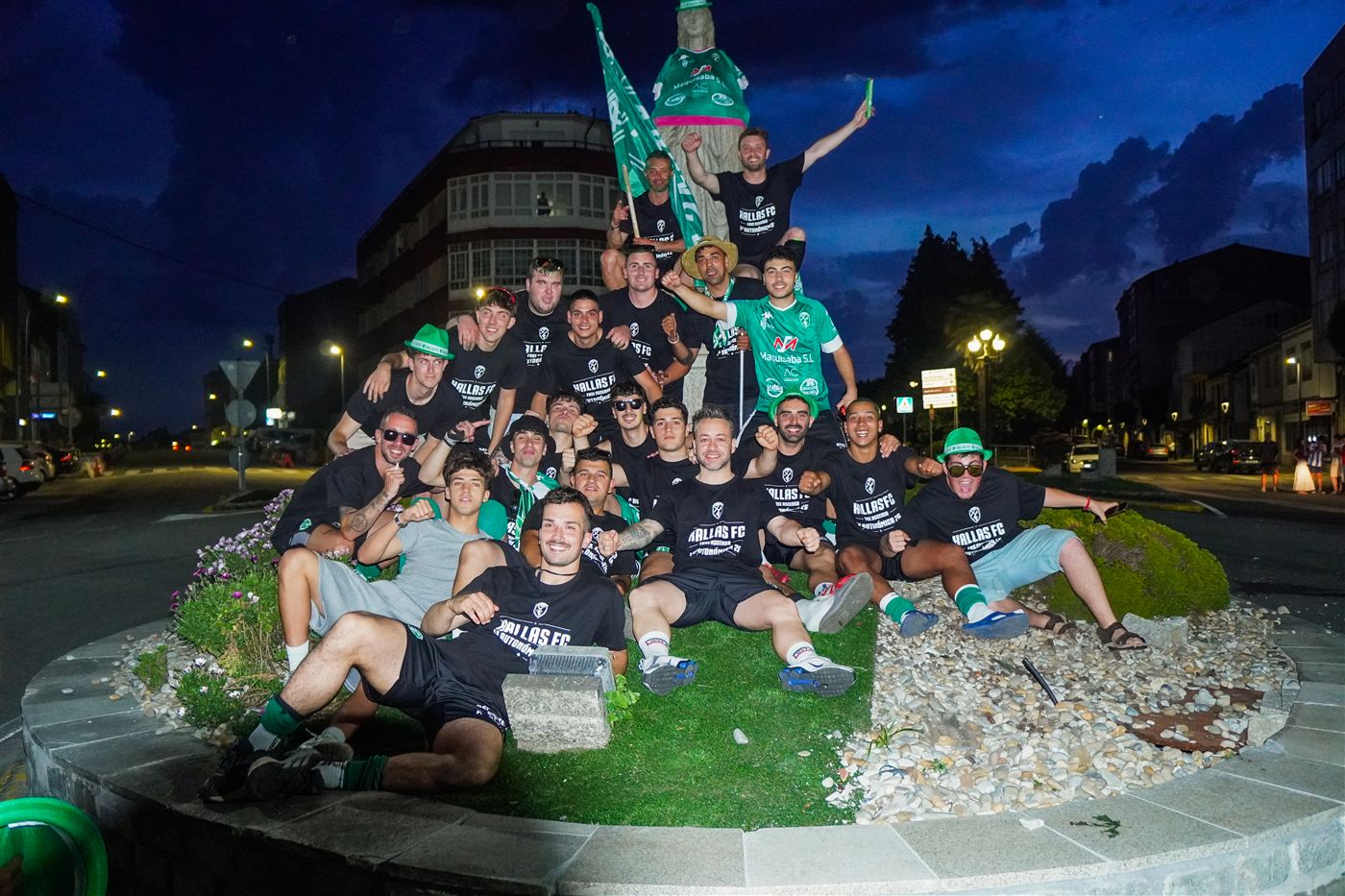 Ascenso do Xallas FC - foto de Kaatya