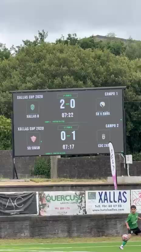 Vídeo do ambiente na Xallas Cup 2026