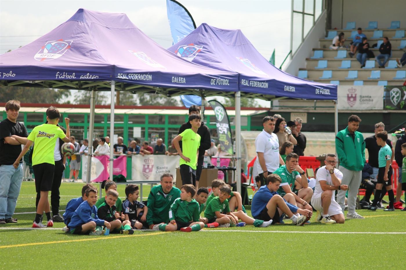 Ambiente na Xallas Cup 2026 en Fontenla
