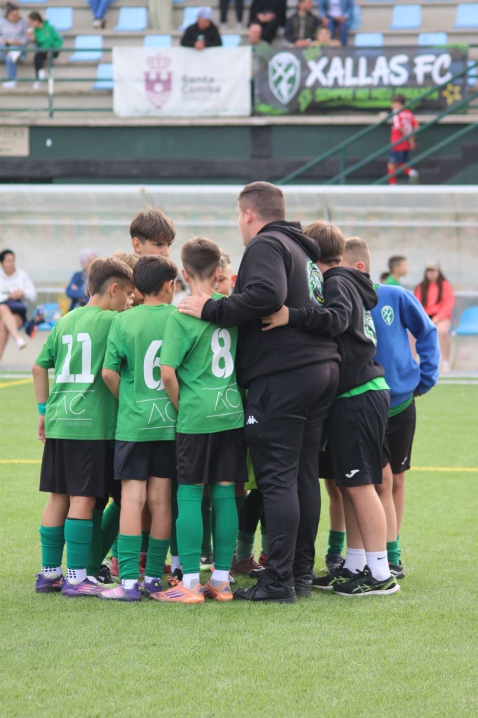 Ambiente na Xallas Cup 2026 en Fontenla