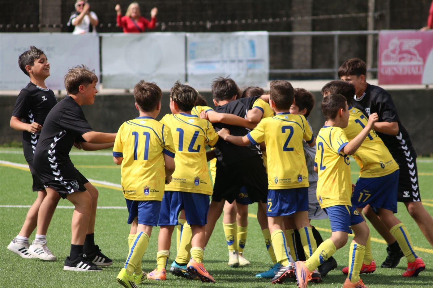 Ambiente na Xallas Cup 2026 en Fontenla