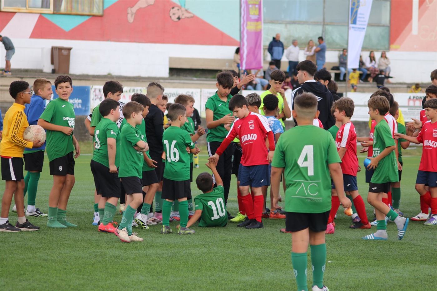 Ambiente na Xallas Cup 2026 en Fontenla