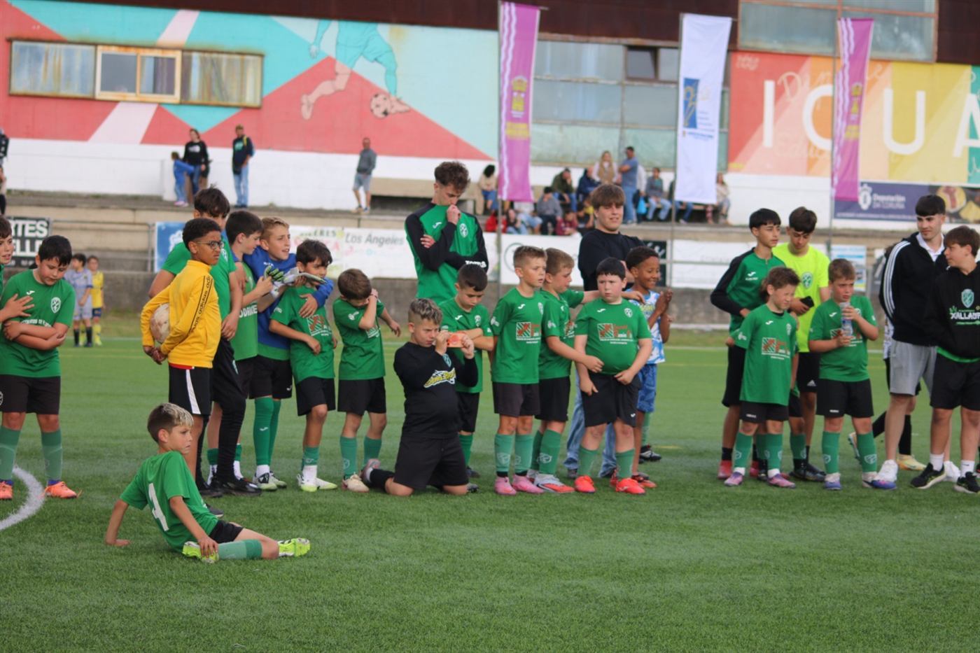 Ambiente na Xallas Cup 2026 en Fontenla