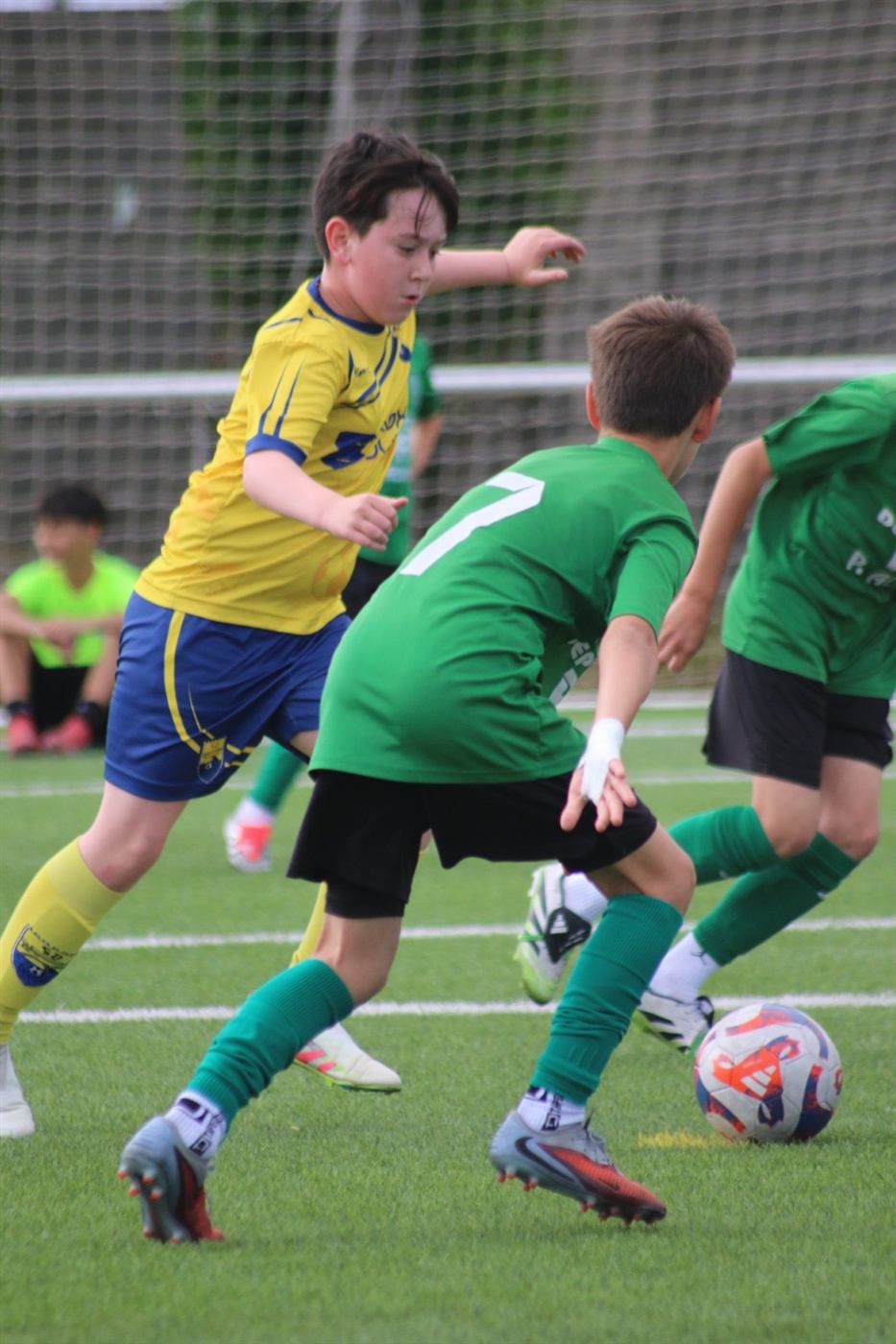 Acción de xogo na Xallas Cup 2026