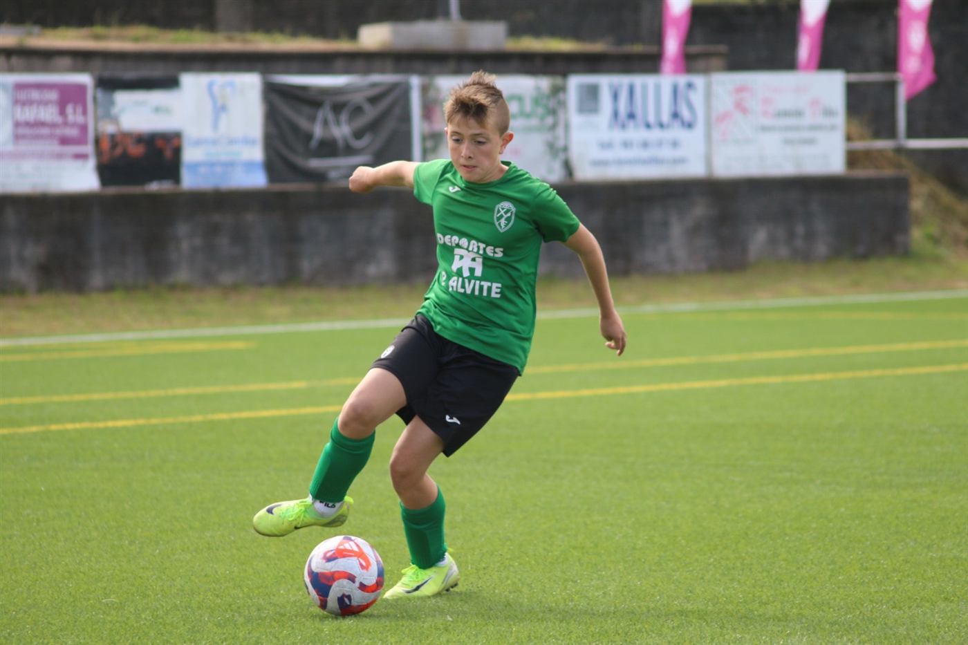 Acción de xogo na Xallas Cup 2026