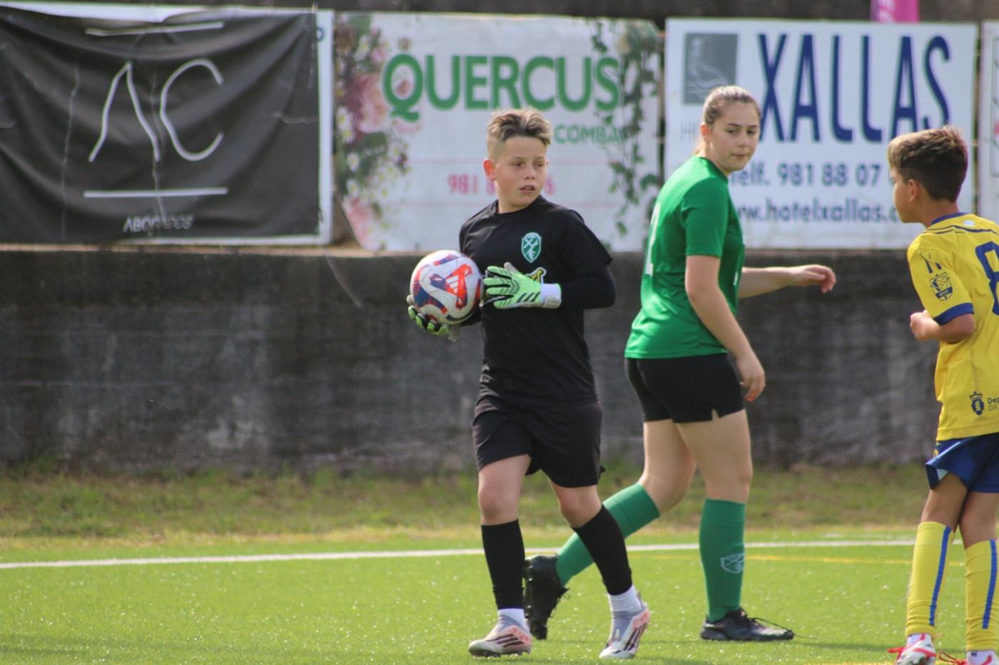 Acción de xogo na Xallas Cup 2026
