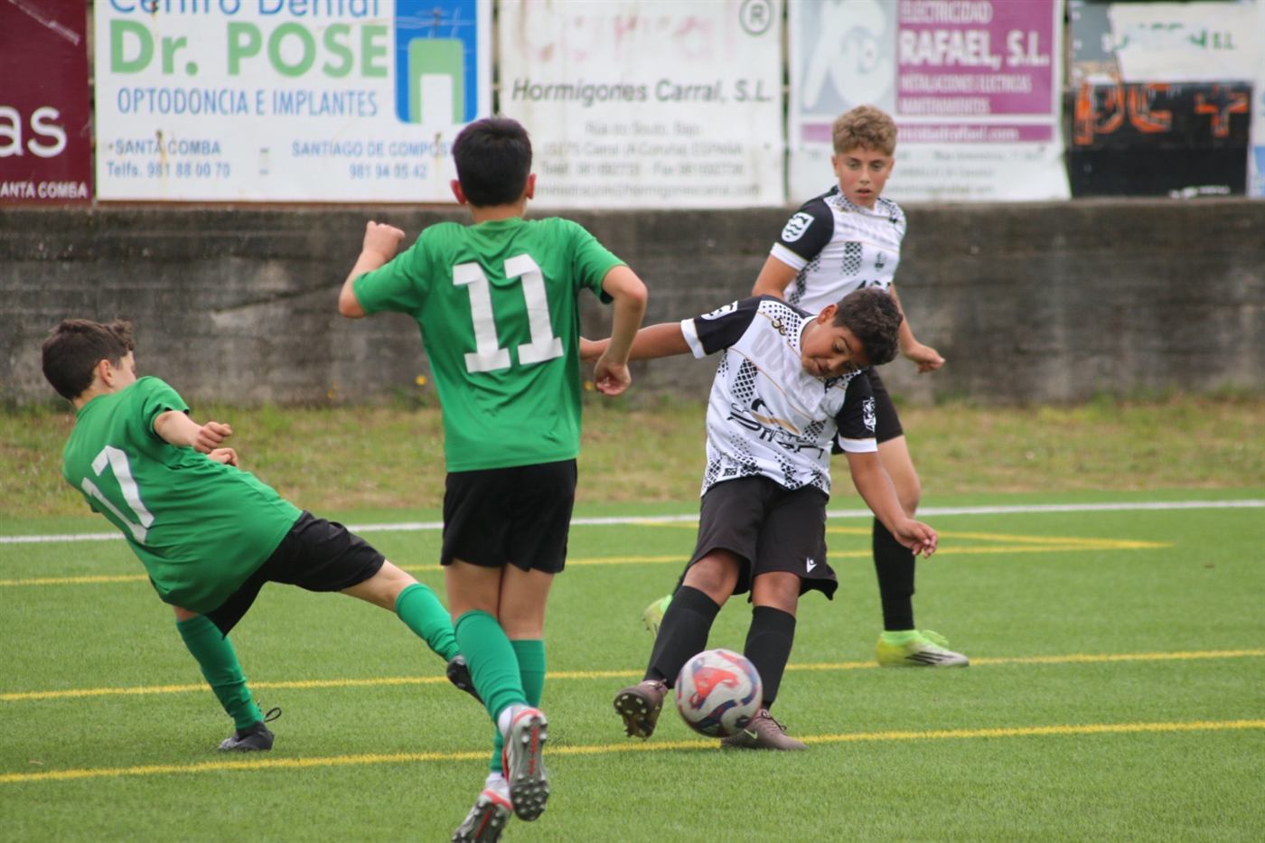 Acción de xogo na Xallas Cup 2026