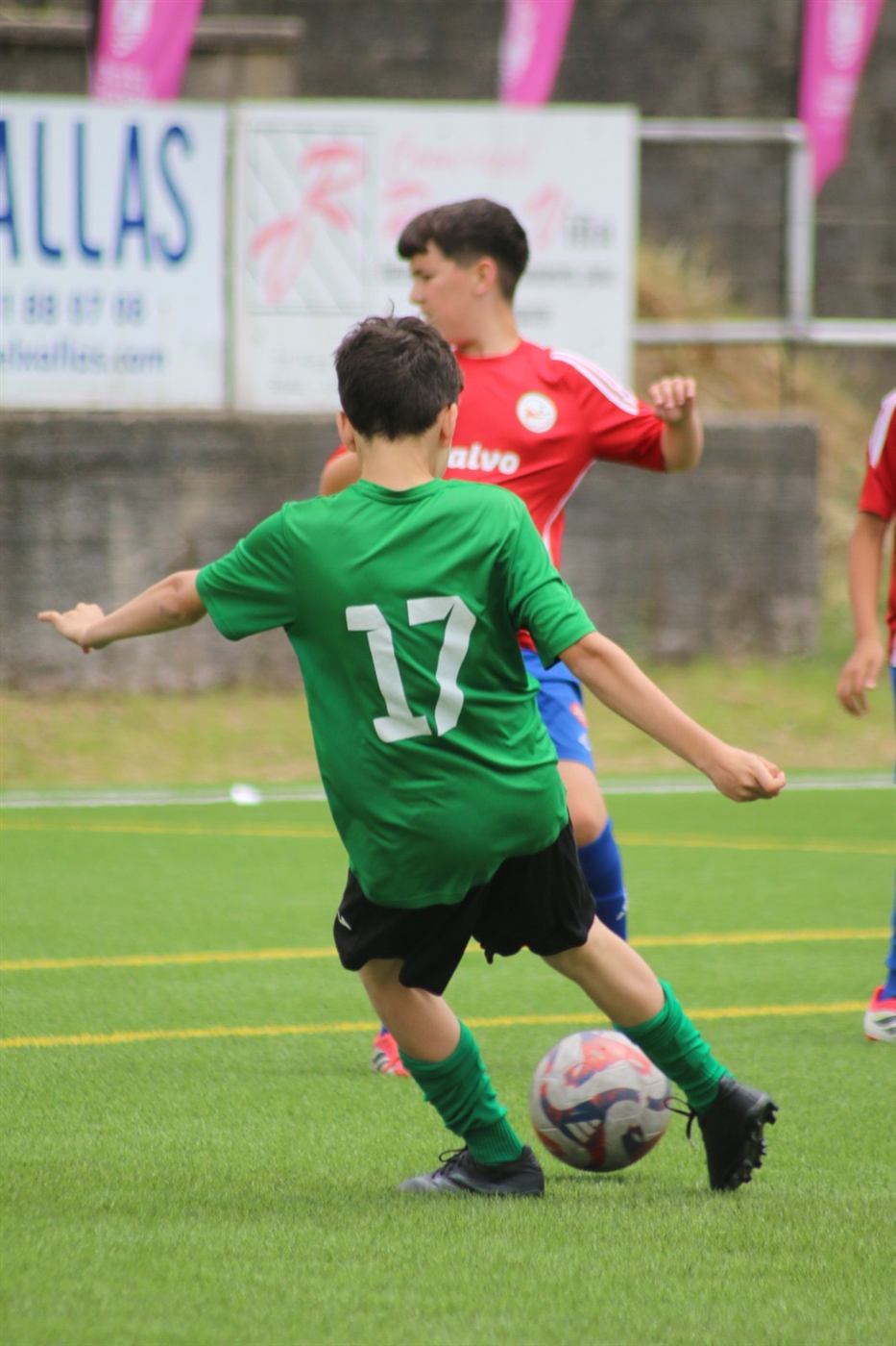 Acción de xogo na Xallas Cup 2026