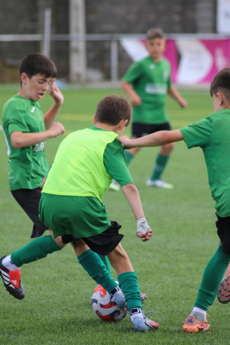 Acción de xogo na Xallas Cup 2026