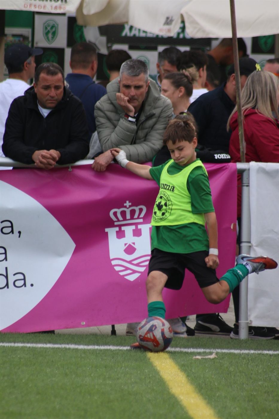 Acción de xogo na Xallas Cup 2026