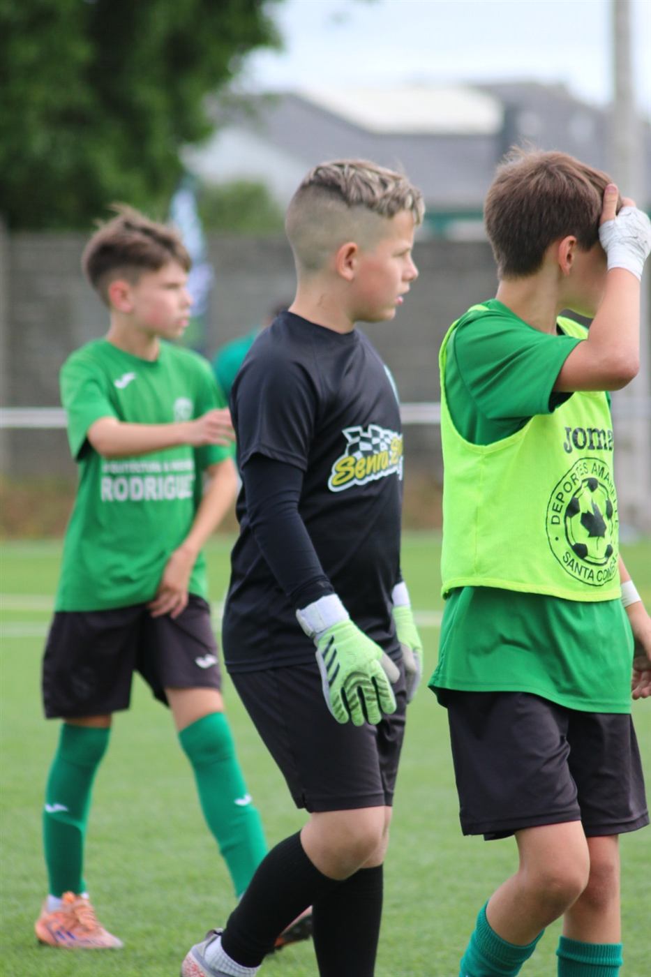 Acción de xogo na Xallas Cup 2026