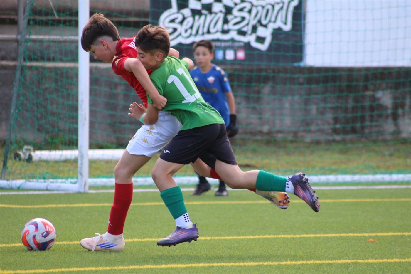 Acción de xogo na Xallas Cup 2026
