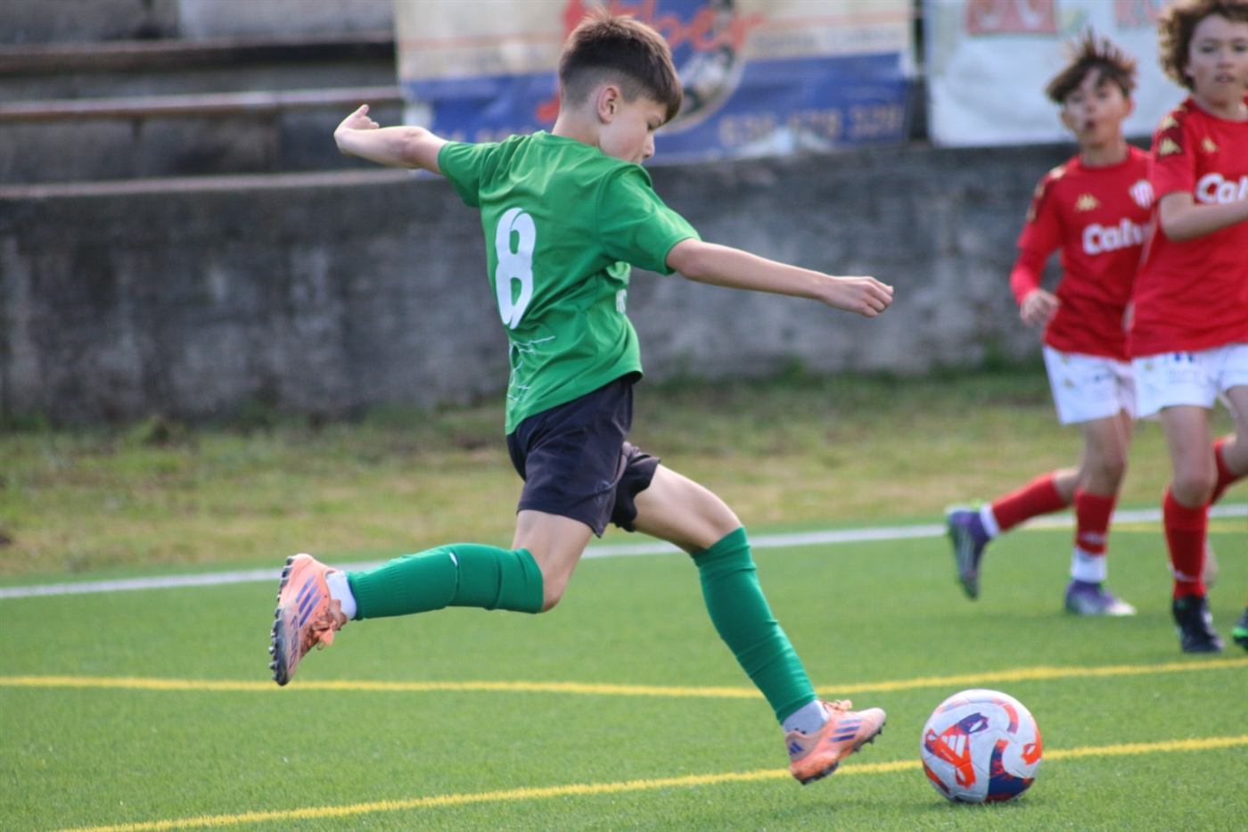 Acción de xogo na Xallas Cup 2026
