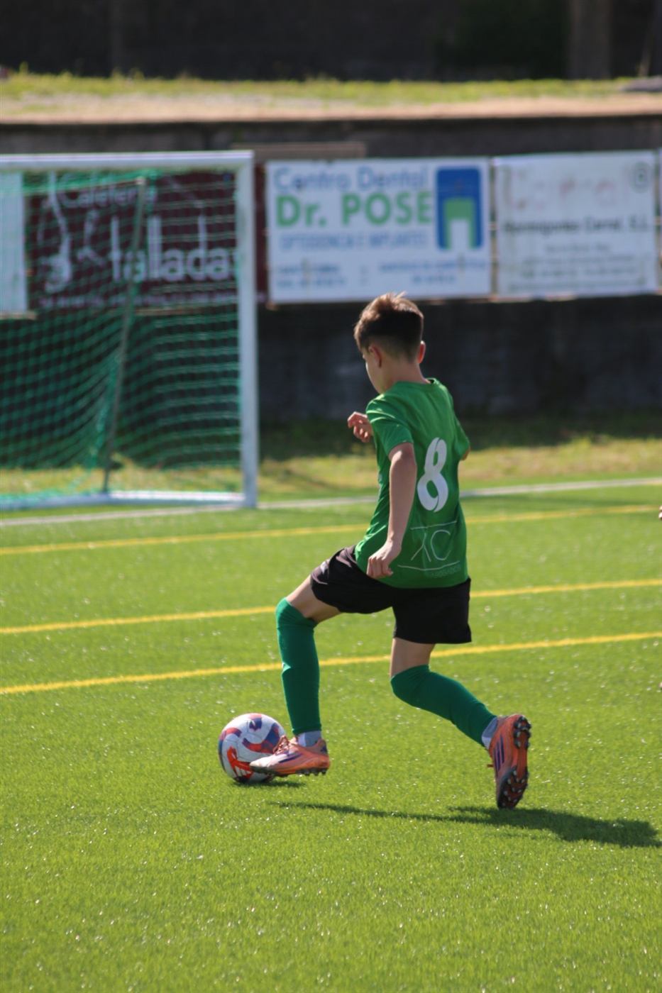 Acción de xogo na Xallas Cup 2026