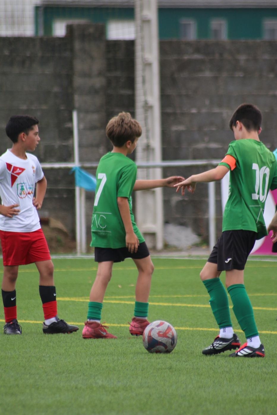 Acción de xogo na Xallas Cup 2026