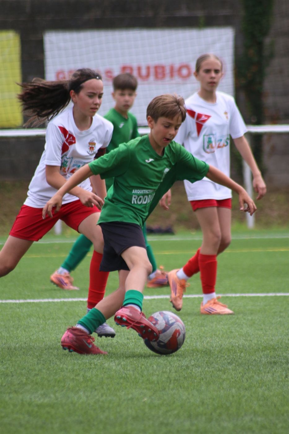 Acción de xogo na Xallas Cup 2026
