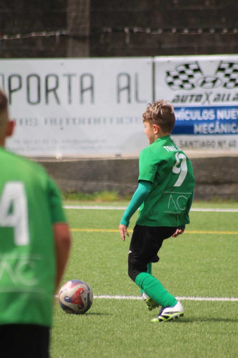 Acción de xogo na Xallas Cup 2026