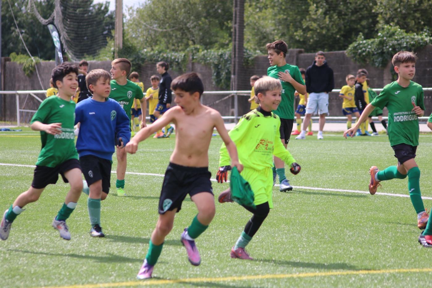 Acción de xogo na Xallas Cup 2026