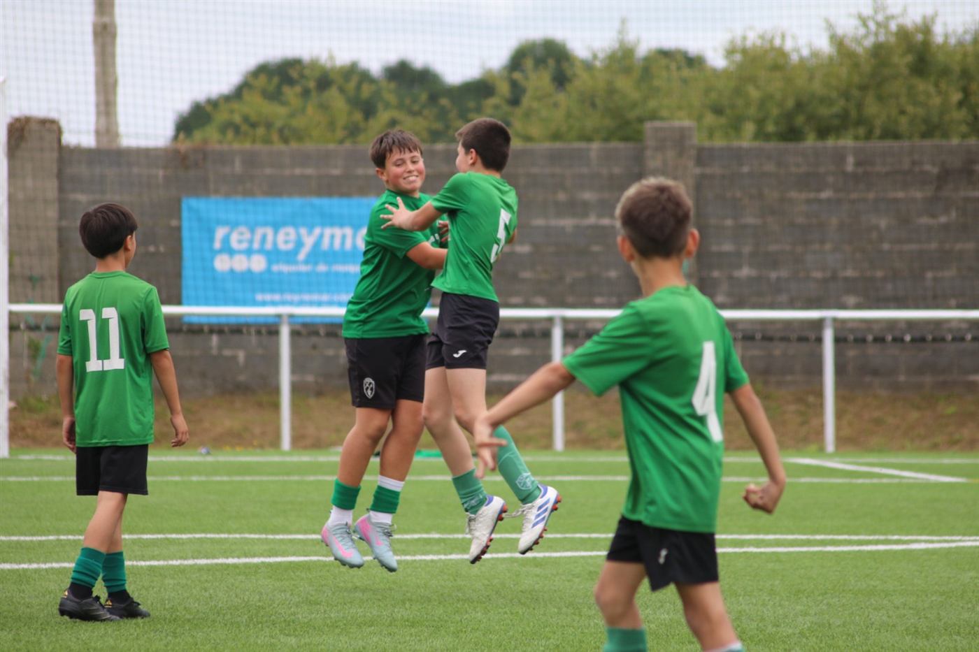 Acción de xogo na Xallas Cup 2026