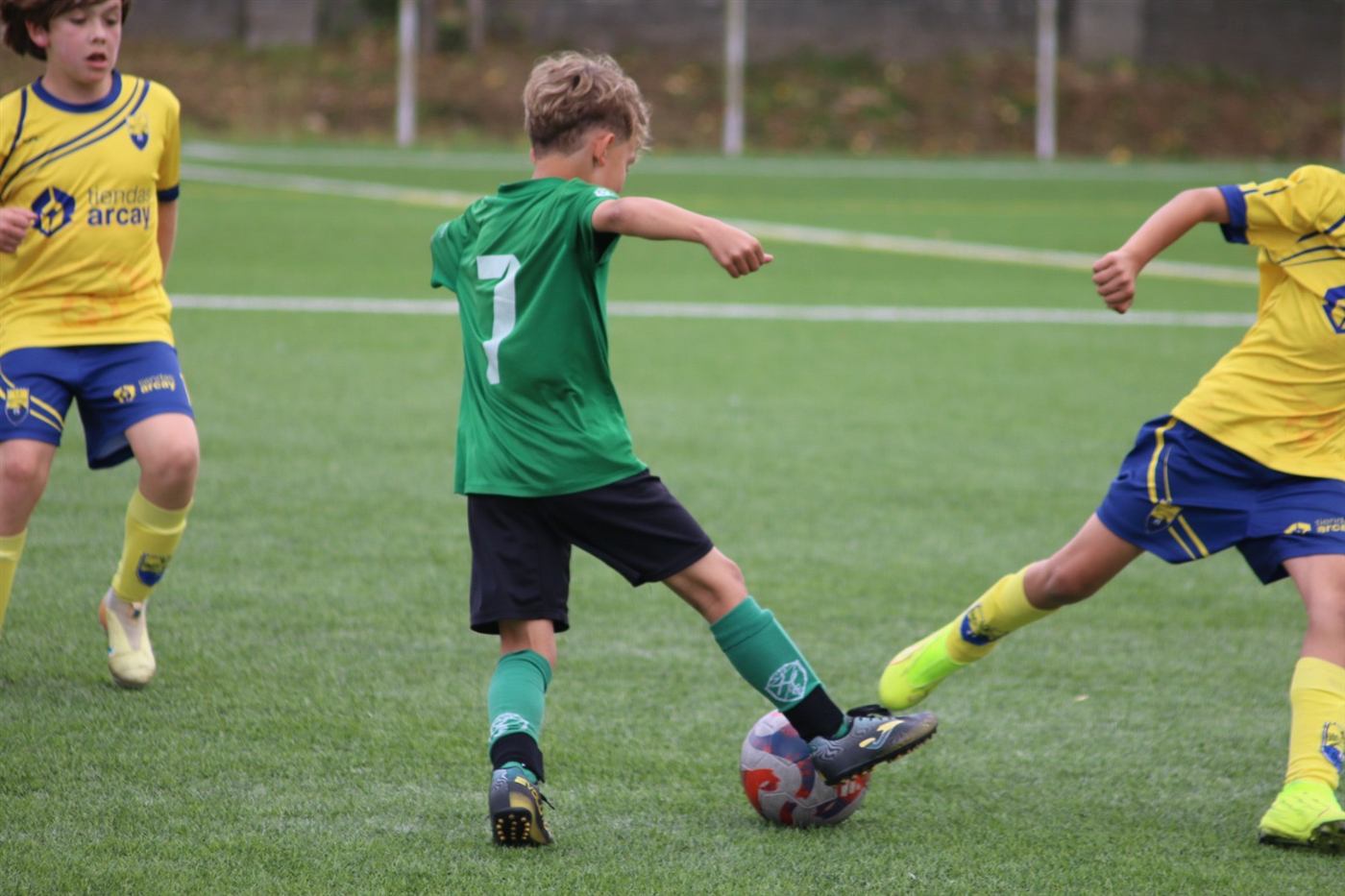 Acción de xogo na Xallas Cup 2026