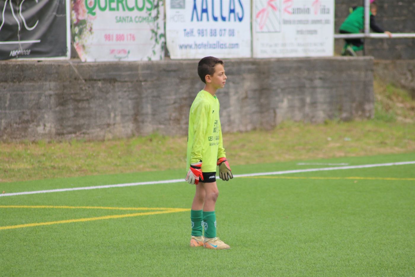 Acción de xogo na Xallas Cup 2026