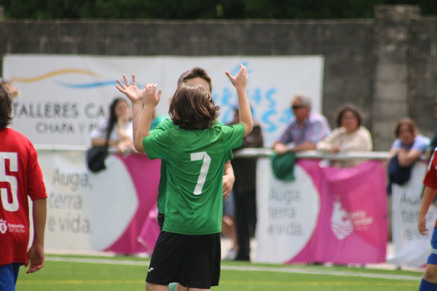 Acción de xogo na Xallas Cup 2026