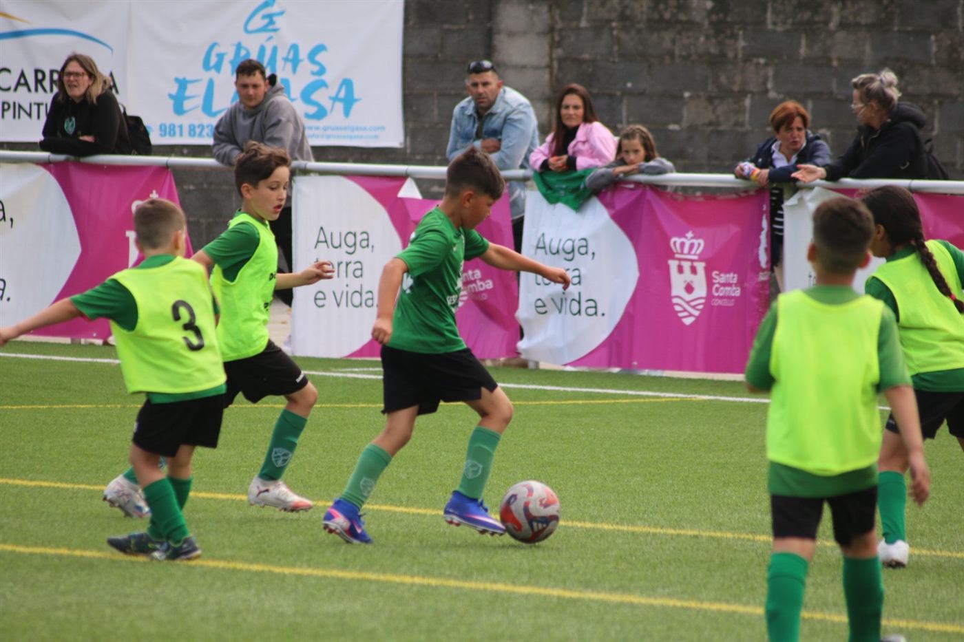 Acción de xogo na Xallas Cup 2026