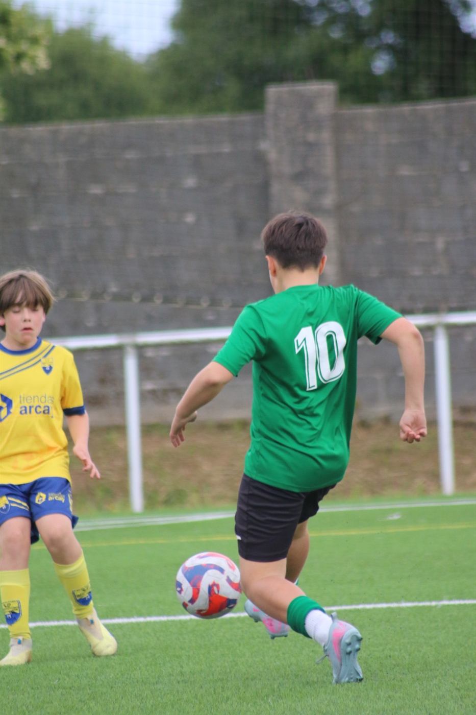 Acción de xogo na Xallas Cup 2026