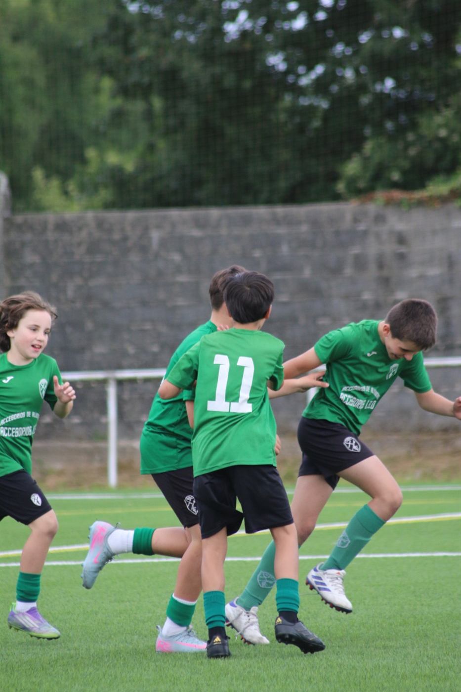 Acción de xogo na Xallas Cup 2026