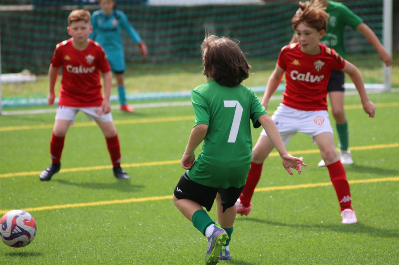 Acción de xogo na Xallas Cup 2026